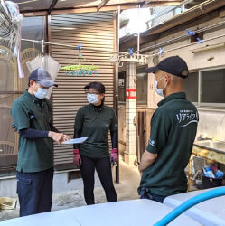 ③作業内容の確認と周知