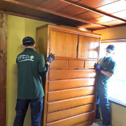 ⑤運び出しと積み込み